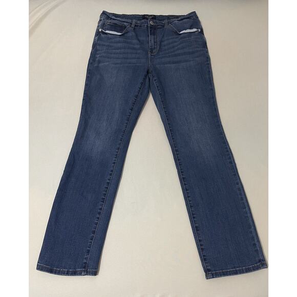 Judy‎ Blue Jeans JB82365 DK Stretch Straight Fit Size 32 - Picture 1 of 8